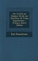 Der Zweifel Am Glauben