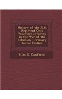 History of the 21st Regiment Ohio Volunteer Infantry in the War of the Rebellion