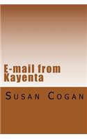 E-mail from Kayenta