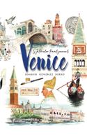 Venice watercolor travel journal