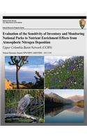 Evaluation of the Sensitivity of Inventory and Monitoring National Parks to Nutrient Enrichment Effects from Atmospheric Nitrogen Deposition