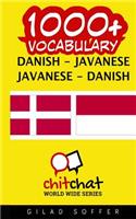 1000+ Danish - Javanese Javanese - Danish Vocabulary