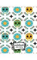 Notebook Ghost Pattern