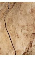 Journal Rock Vertical Crack: (Notebook, Diary, Blank Book)