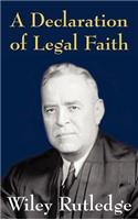 Declaration of Legal Faith
