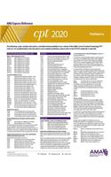 CPT 2020 Express Reference Coding Card: Pediatrics