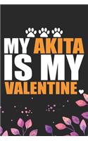 My Akita Is My Valentine
