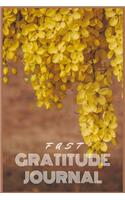 Fast Gratitude Journal: One Minute gratitude journal and planner (6x9")
