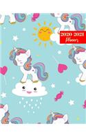 2020-2021 Planner: Nice 24 Months Calendar, 2 Year Appointment Calendar, Business Planners, Agenda Schedule Organizer Logbook and Journal