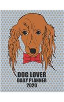 Dog Lover Daily Planner 2020: Girl Boxer