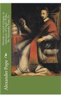 Messiah a sacred eclogue, in imitation of Virgil's Pollio. By Alexander Pope, Es