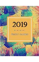 2019 Weekly Planner: Academic Yearly Planner, Calendar Schedule Organizer and Journal Notebook, Hourly, Daily, Weekly Monthly, Portable Format (January 2019 - December 2