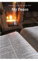 my peace prayer journal