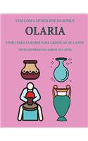 Livro para colorir para crianças de 2 anos (Olaria)