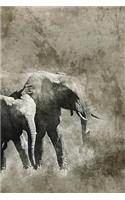 Elephant Safari Notebook