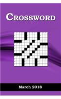 Crossword: March 2018