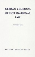 German Yearbook of International Law / Jahrbuch Fur Internationales Recht