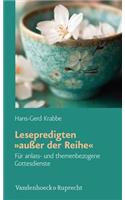 Lesepredigten Ausser Der Reihe