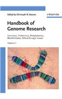 Handbook of Genome Research - Genomics,           Proteomics, Metabolomics, Bioinformatics, Ethical and Legal Issues 2V Set