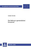 Die Haftung Im Gemeindlichen Konzern