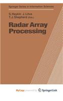 Radar Array Processing