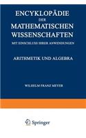 Encyklopädie Der Mathematischen Wissenschaften Mit Einschluss Ihrer Anwendungen
