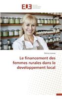 Le Financement Des Femmes Rurales Dans Le Developpement Local