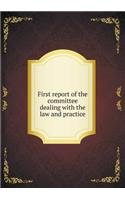 First report of the committee dealing with the law and practice