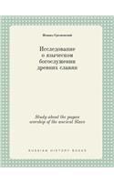 Study about the pagan worship of the ancient Slavs