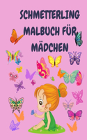 Schmetterling-Malbuch für Mädchen