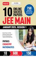 MTG 10 JEE Main Online 2025 Session-1 Previous Year Solved Papers (Original Papers of All Shift) | Chapter-wise Graphical Analysis | PYQs for Physics Chemistry & Mathematics