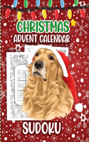 Christmas Advent Calendar - Sudoku: Countdown to Xmas Activity Book -Sudoku Puzzles All Levels ( Easy & Medium & Hard & Solutions Included ) Gift Idea