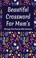 Beautiful Crossword For Mum's