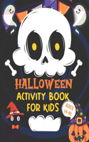 Halloween Activity Books For Kids 4-8