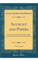 Account and Papers, Vol. 17 of 60: Charities, Continued; Montgomery, Pembroke, Radnor, Worcester, Ecclesiastical; Session 1: 30 January 1900-8 August 1900; Session 2: 3 December 1900-15 December 1900 (Classic Reprint)