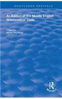 An Edition of the Middle English Grammatical Texts