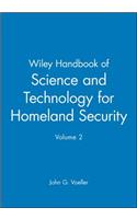 Wiley Handbook of Science and Technology for Homeland Security, Volume 2