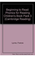 Beginning to Read: Phonics for Reading Children's Book Pack 3