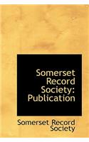 Somerset Record Society