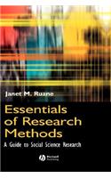 Essentials of Research Methods