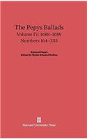 Pepys Ballads, Volume 4: 1688-1689