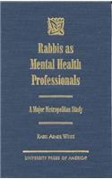Rabbis as Mental Health Professionals