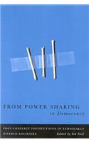 From Power Sharing to Democracy, 2