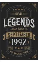 Real Legends were born in September 1992