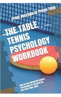 The Table Tennis Psychology Workbook: How to Use Advanced Sports Psychology to Succeed on the Ping Pong Table