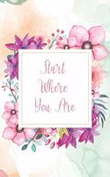Start Where You Are
