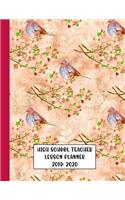 High School Teacher Lesson Planner 2019-2020