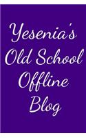 Yesenia's Old School Offline Blog
