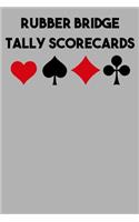 Rubber Bridge Tally Scorecards: 100 Tally Sheets for Rubber Bridge