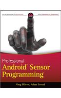 Professional Android Sensor Programming